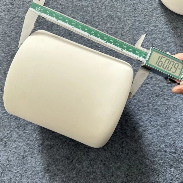 150*160mm Aluminum Oxide Alumina Al2O3 Ceramic Cylindrical Crucible for Laboratory - Image 2