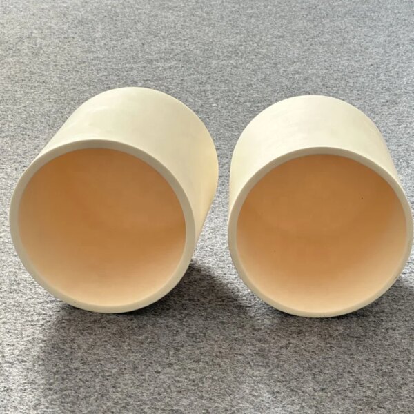 150*160mm Aluminum Oxide Alumina Al2O3 Ceramic Cylindrical Crucible for Laboratory - Image 4