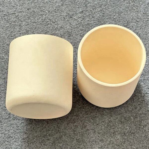 150*160mm Aluminum Oxide Alumina Al2O3 Ceramic Cylindrical Crucible for Laboratory - Image 5