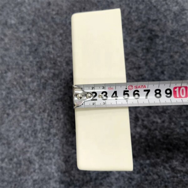 160*160*50mm 99% Alumina Ceramic Sagger Rectangular Crucible Al2o3 Tray For Melting - Image 3