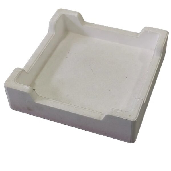 1700c High Temperature Sintered Kiln Used Corundum Mullite sagger Boat Crucible - Image 2