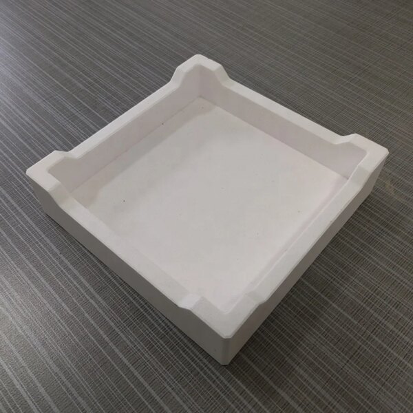1700c High Temperature Sintered Kiln Used Corundum Mullite sagger Boat Crucible - Image 3