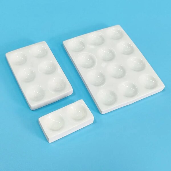 2/6/12 Slots Dental Lab Porcelain Mixing Watering Plate Wet Tray - Image 3