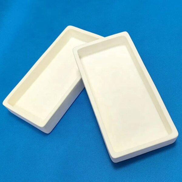 200*100*30mm Corundum Al2O3 Ceramic Sagger Tray Crucible For Refractory Kiln - Image 5