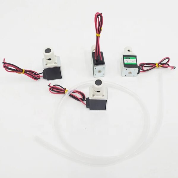 24VDC  Normal Closed Type Solenoid Pinch Valve With Sanitary Class Hose For Beverage Machine - Image 3