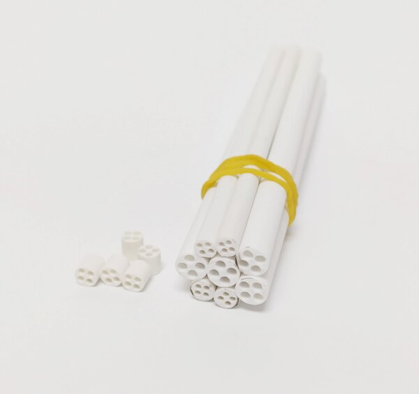 75% Alumina Al2o3 Pythagoras Ceramic Tubes for Isolators - Image 3