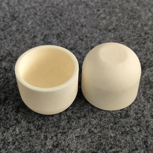 99.7% 99% Alumina Al2o3 Ceramic 50ml Corundum Crucible for Glass Melting Pot - Image 2