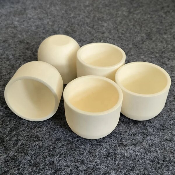99.7% 99% Alumina Al2o3 Ceramic 50ml Corundum Crucible for Glass Melting Pot - Image 6