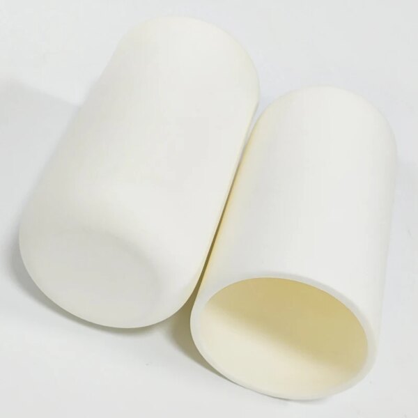 99% Alumina Cylindrical Crucibles With - Image 4