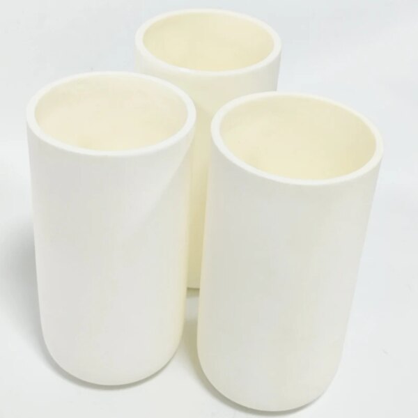 99% Alumina Cylindrical Crucibles With - Image 6