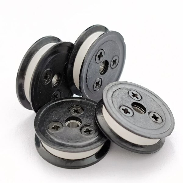 99 Porcelain reel network cable various anti-jumper combination pay-off frame tension wire guide wheel winding machine - Image 4