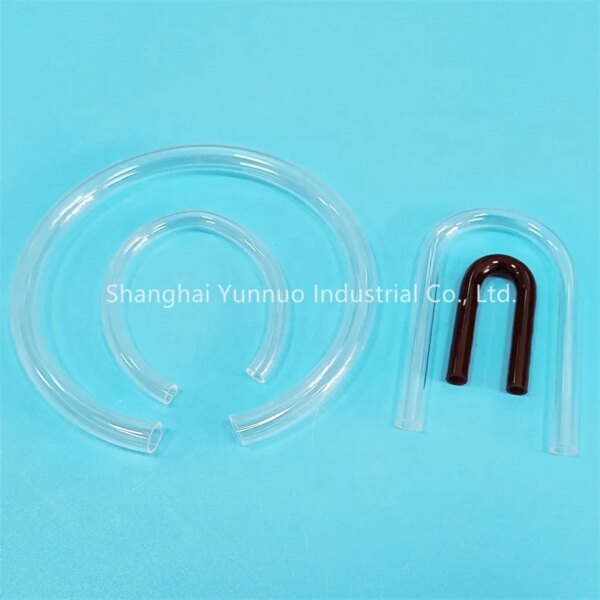 Accessories Clear Quartz Glass Test Tube Quartz Sample Pipe For Lab - Image 6