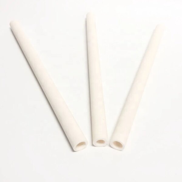 Alsint Ker 710 dense high alumina ceramic tubes one end closed - Image 3