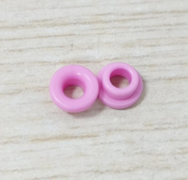 Alumina 95 ceramic red textile ceramic bead thread passing ceramic ring Support customization - Image 3