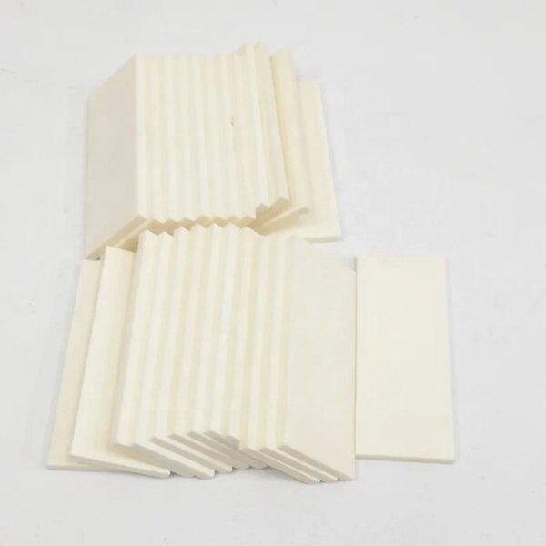 Aluminum Oxide Ceramic Porcelain Pottery Square Boat Crucible - Image 5