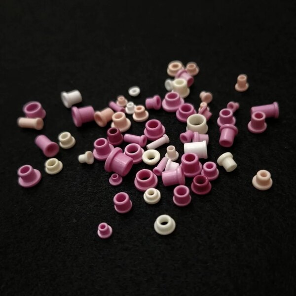 Anti-Static Polished Ti2o Titania Black Ceramic Eyelet for Textile - Image 6