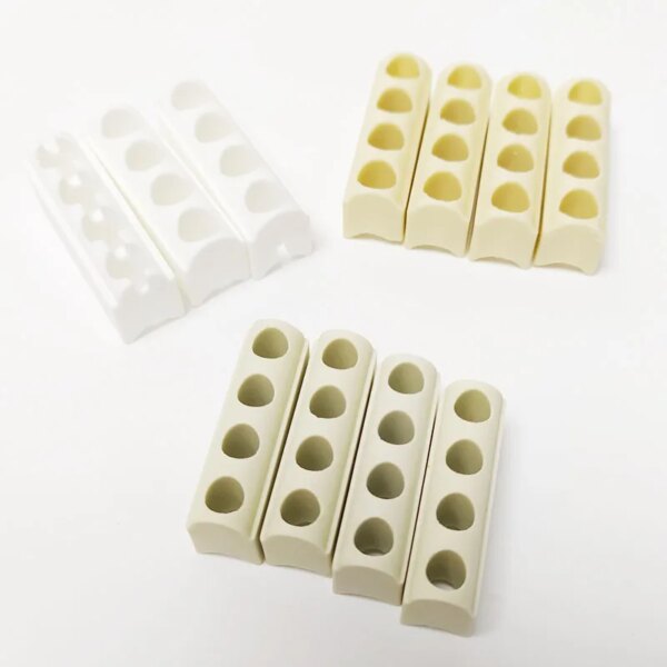 Beige grey steatite ceramic insulating bricks for band heater channel - Image 2