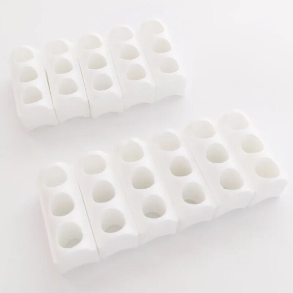 Beige grey steatite ceramic insulating bricks for band heater channel - Image 4