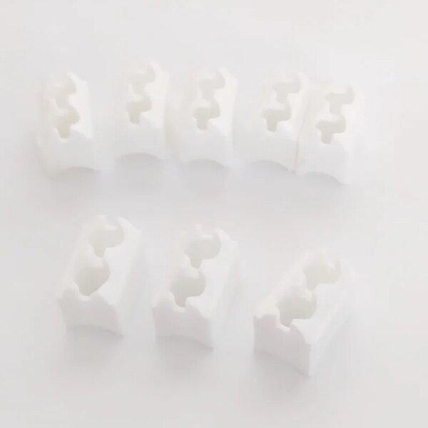 Beige grey steatite ceramic insulating bricks for band heater channel - Image 5