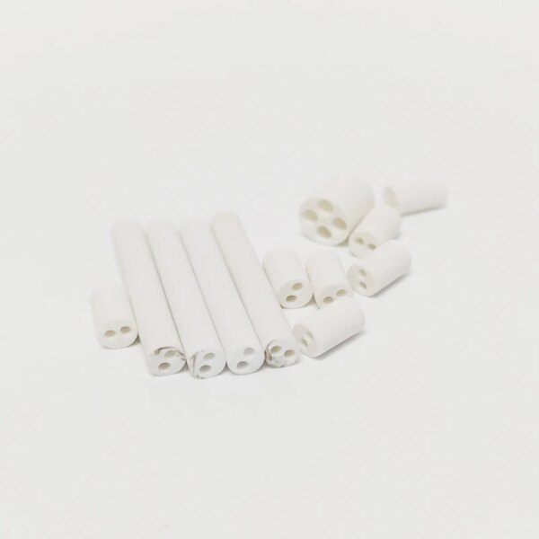 C610 Mullite Ceramic 70% Alumina Thermocouple Insulators for Wire - Image 2