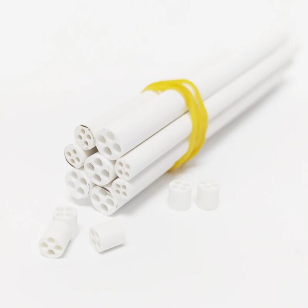 C610 Mullite Ceramic 70% Alumina Thermocouple Insulators for Wire - Image 5