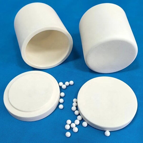 C799 Alsint Alumina Al2o3 Refractory Ceramic Pot for Planet Ball Mill - Image 3
