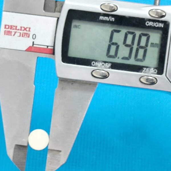 CNC Customized C799 99.7% Aluminum Oxide Alumina Al2o3 Ceramic Stud Nail Button Tight Tolerance - Image 5