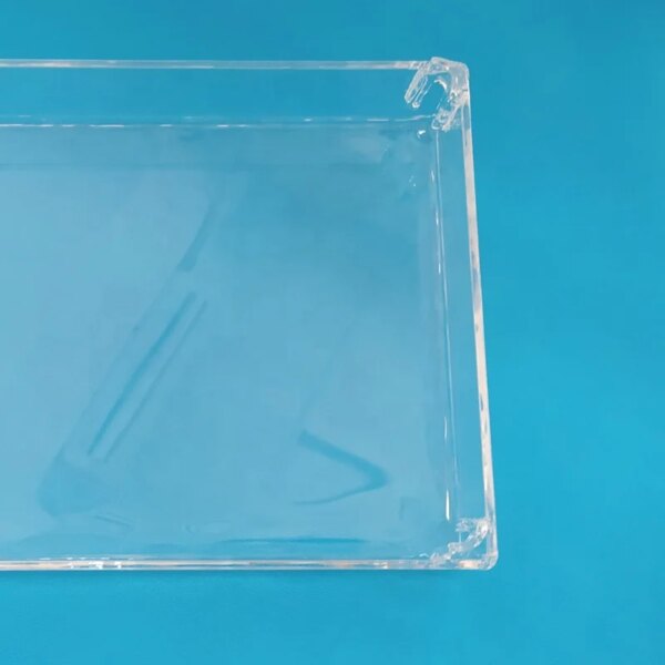 Clear Fused Quartz Glass Tray for Lab Pot Container - Image 4
