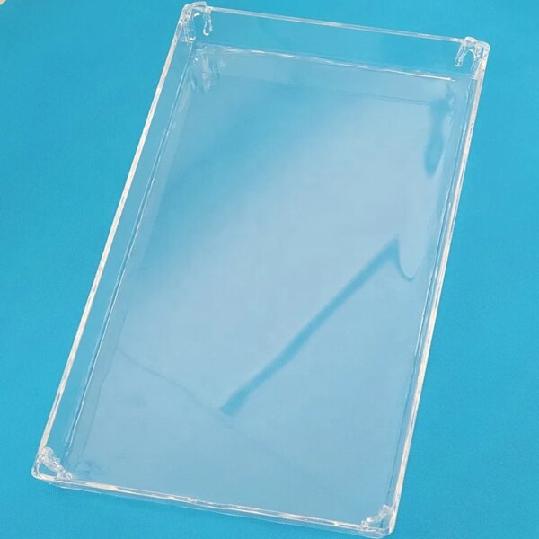 Clear Fused Quartz Glass Tray for Lab Pot Container - Image 5