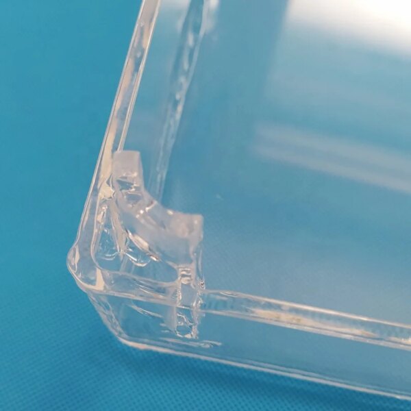 Clear Fused Quartz Glass Tray for Lab Pot Container - Image 6