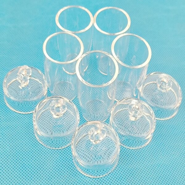 Clear/transparent Quartz Glass Crucible With Lid - Image 5