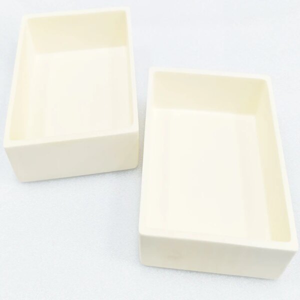 Corundum Mullite Ceramic Sagger Tray Crucible for Refractory Kiln Battery Cathode Material - Image 3