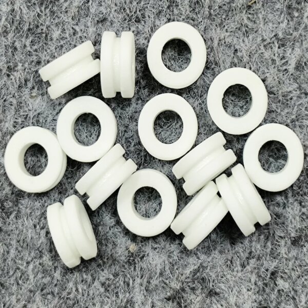 Customizable 99 Alumina Ceramic Wheel Mechanical Ceramics with Moulding Processing Service Thread Passing Wheel - Image 5