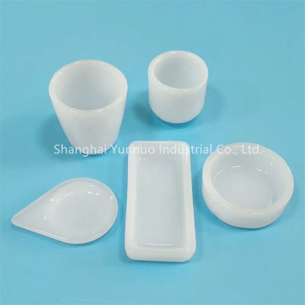 Customized High Temperature Opaque Quartz Glass Crucible Translucent Fused Silica Melting Crucible - Image 2