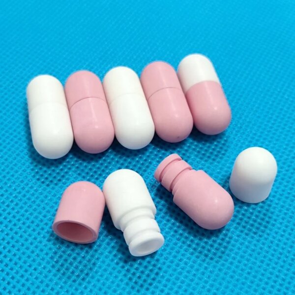 Customized Matte Alumina Ceramic Porcelain Parts Ceramic Caps Crucible - Image 3