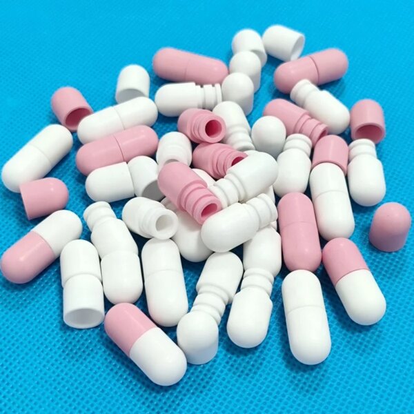 Customized Matte Alumina Ceramic Porcelain Parts Ceramic Caps Crucible - Image 6