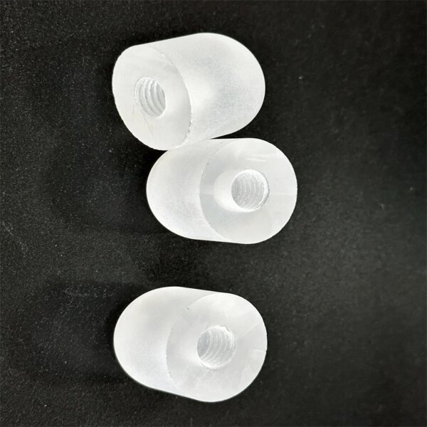 Customized cnc quartz Machine parts with holes - Image 2