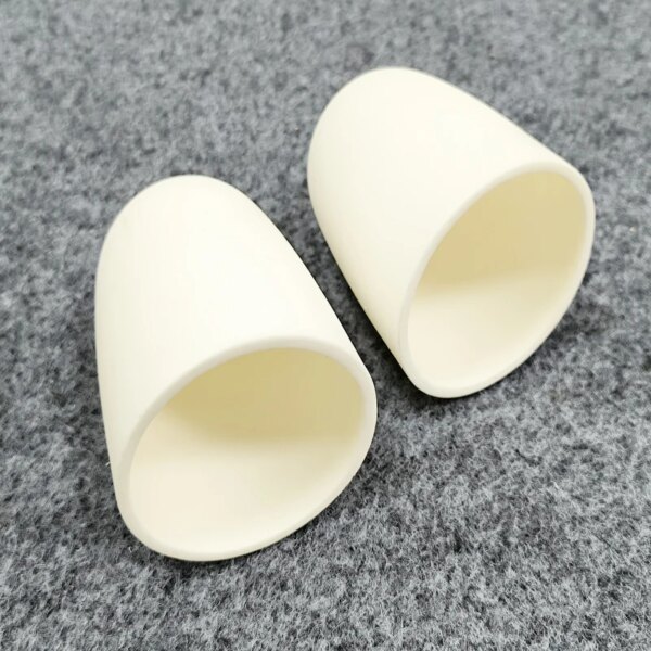 Cylindrical alumina ceramic conical crucible - Image 3