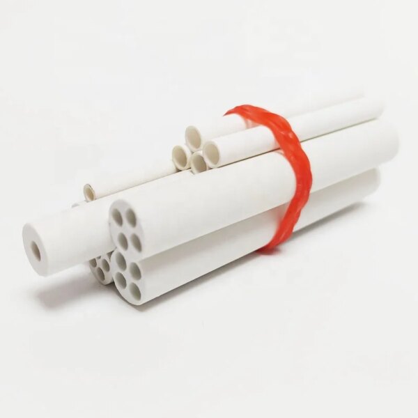 Dimulit C610 Rubalit C799 Alumina Ceramic Two / Four Hole Tubes for Insulation - Image 6