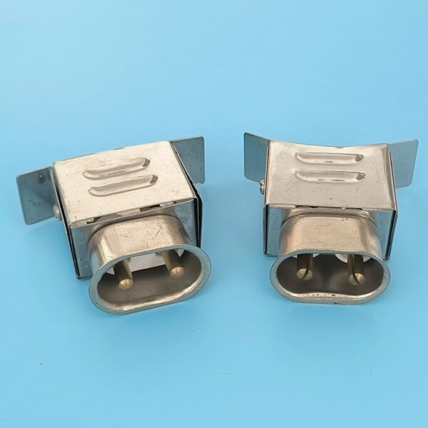 European Round 2-3 Two Pin High Temperature Connectors Made of Stainless - Image 6