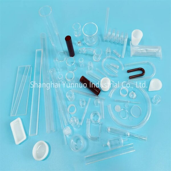 Factory Customized High Temperature Resistant  Clear Silica Quartz Glass Tube Both Ends Open - Image 3