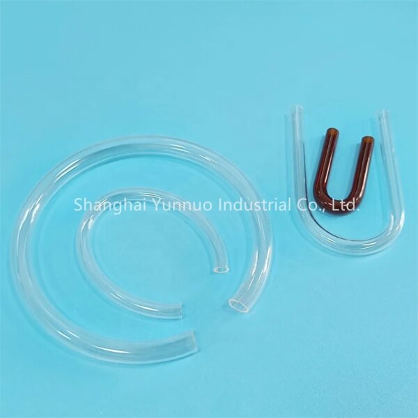 Factory Customized High Temperature Resistant  Clear Silica Quartz Glass Tube Both Ends Open - Image 4