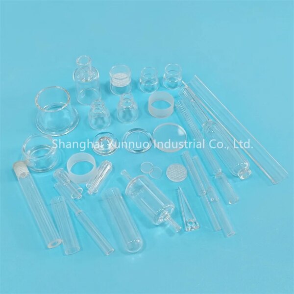 Factory Price Transparent Heat Resistant Quartz Glass Tube Both Ends Open Quartz Glass Cylinder - Image 5