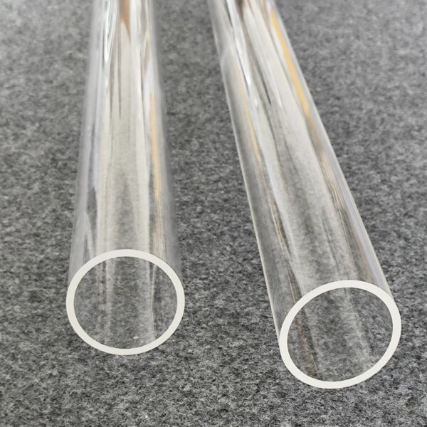 Factory customized pure quartz glass tube transparent heat-resistant polished quartz tube - Image 5