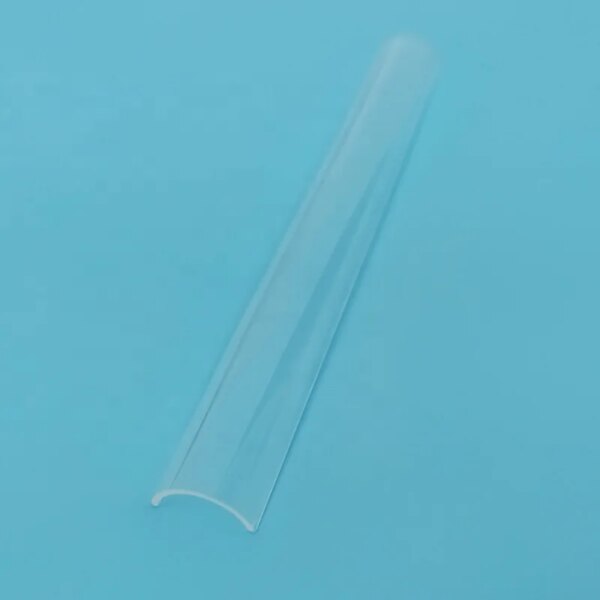 Half Round Quartz Glass Tube - Image 4
