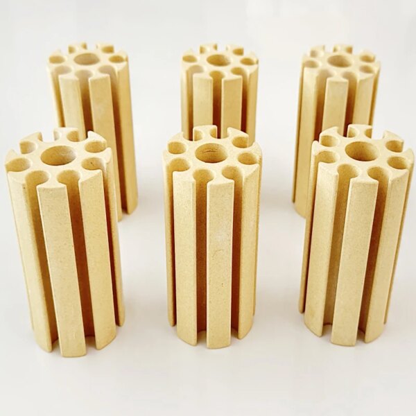 High Heat-resistant Corundum Mullite Cordierite Ceramic Insulators Bobbin - Image 2