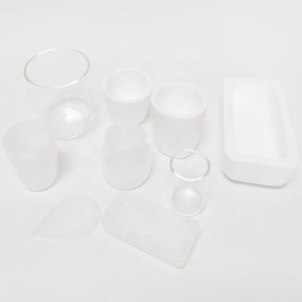 High Pure 99.9% SiO2 Fused Silica Melting Dish for Metal Crucible - Image 3