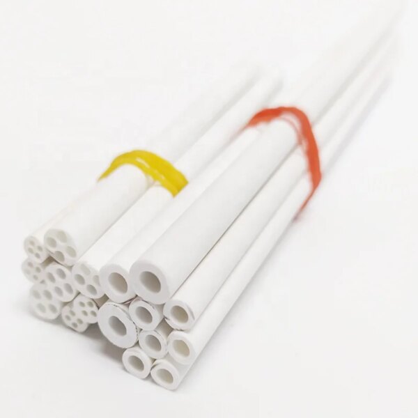 High Quality 85% 80% 75% 70% 60% Aluminum Oxide Alumina Al2o3 Ceramic Tubes for Isolators - Image 5