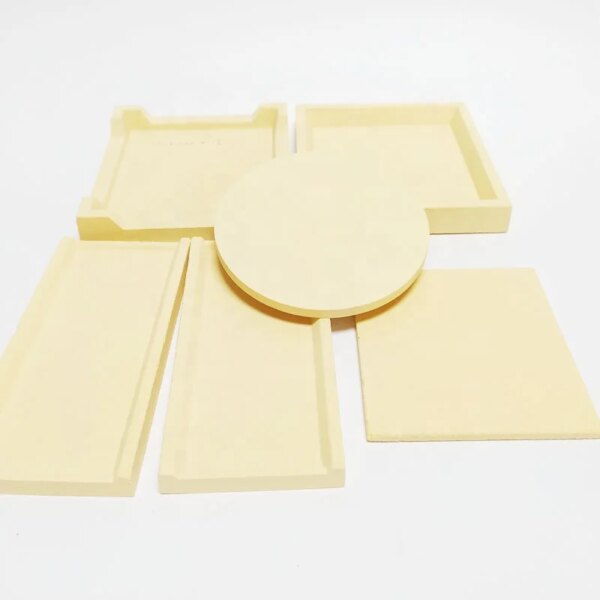 High Quality Yellow Calcia Stabilized Zirconia ( CSZ ) Setter Plates for Sintering PZT - Image 3