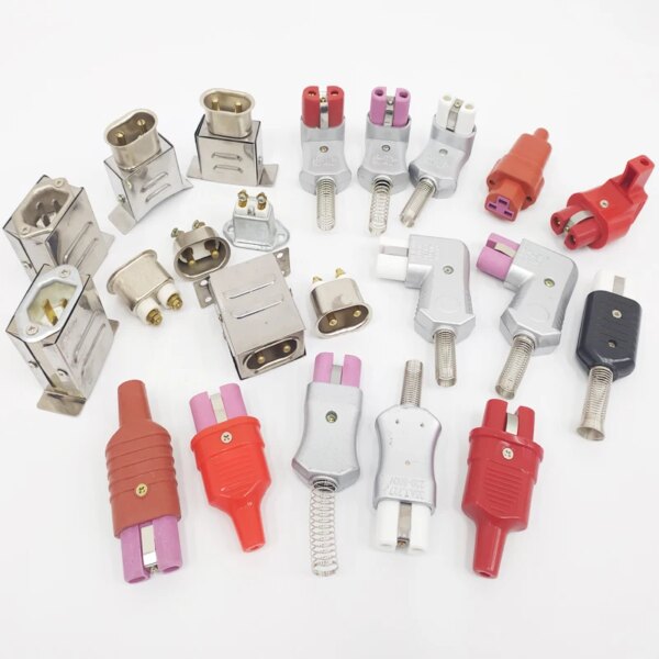 High Temperature Electrical Heater Plug 2 or 3 Pin Straight Ceramic Plug Socket Connector - Image 4